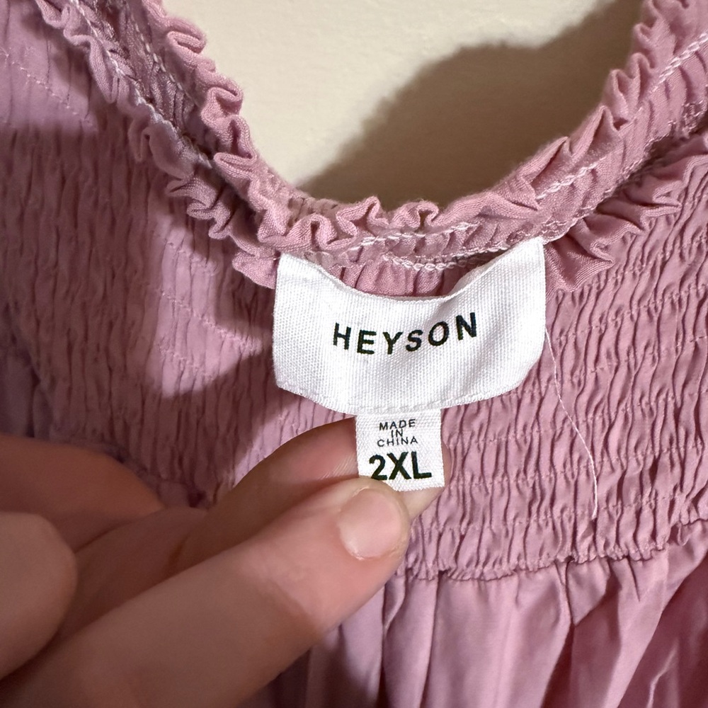 Heyson Pink Ruffled Pants - Picture 3 of 4